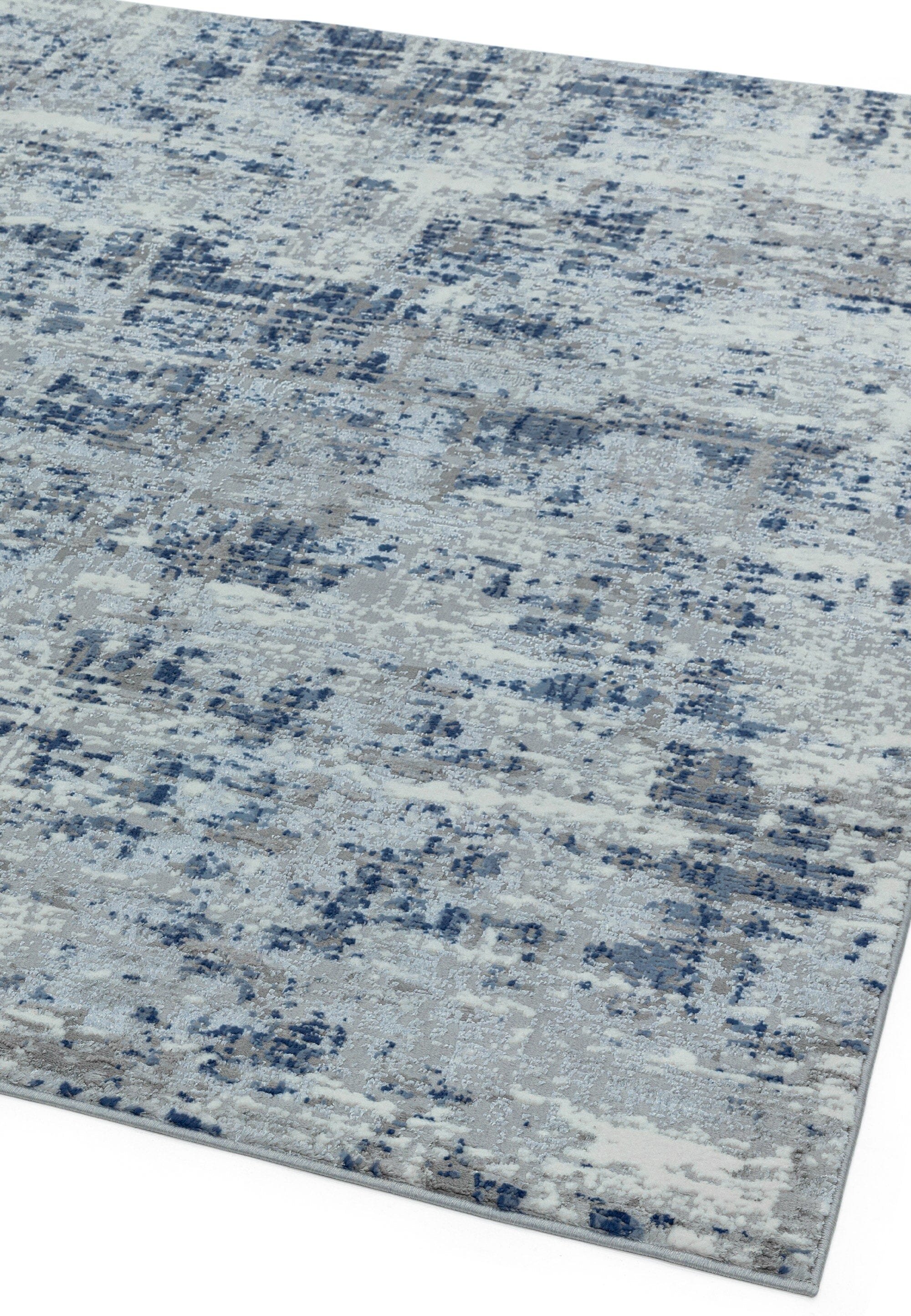 Ковер Orion Abstract Blue Metallic OR04