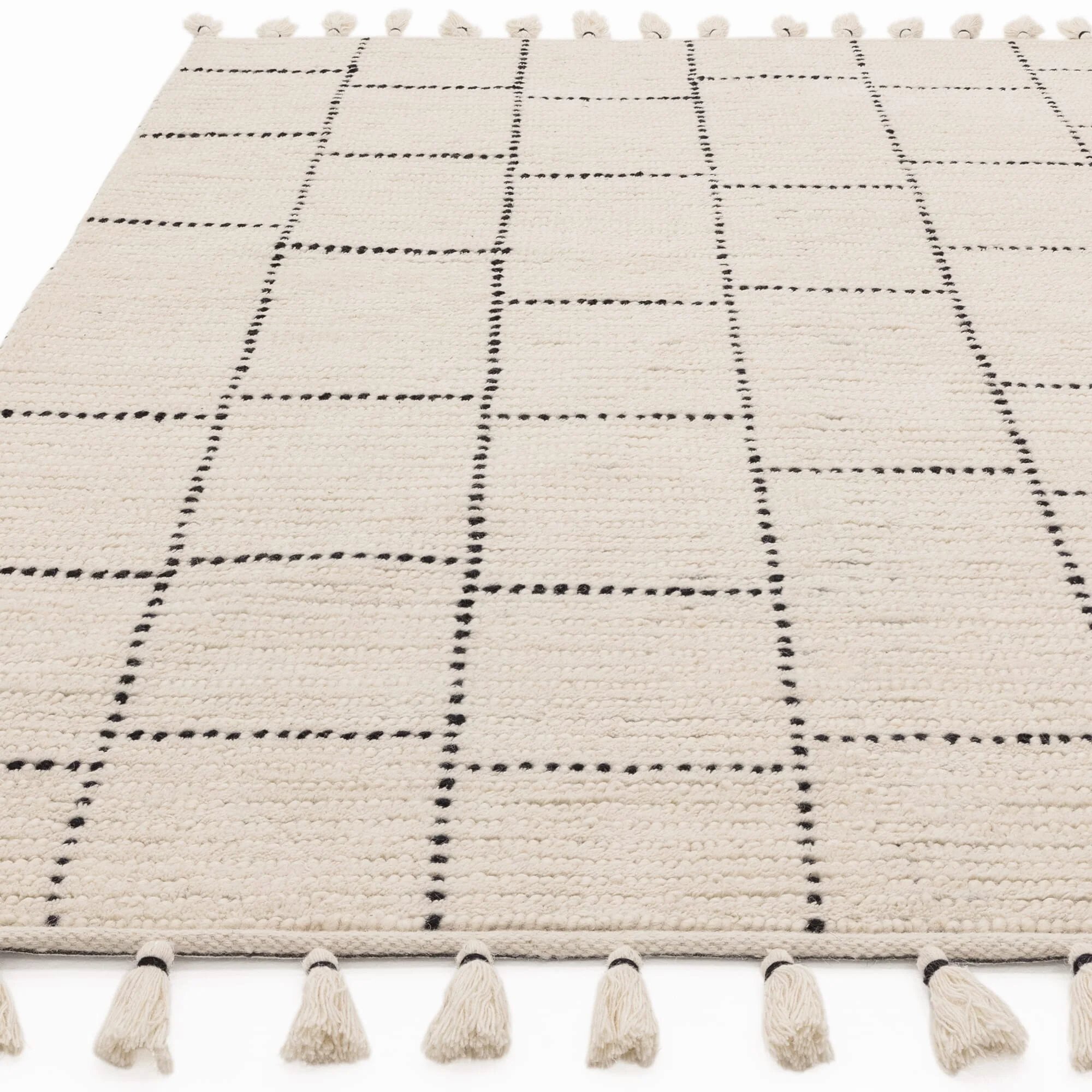 Ковер Nepal Cream Black Tile