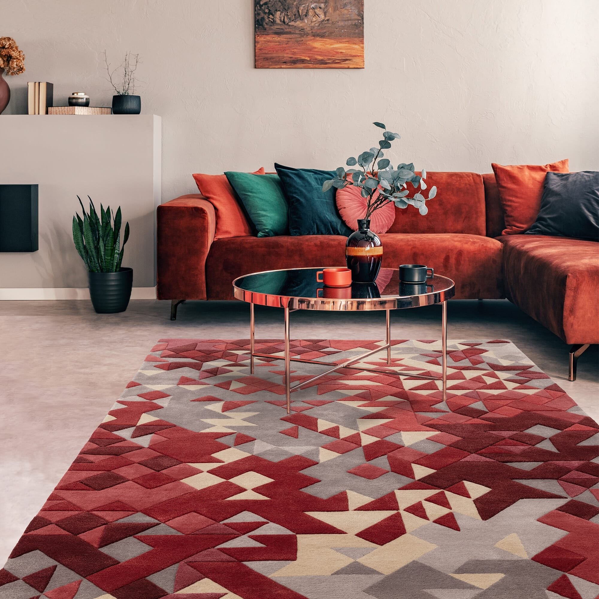 Ковер Enigma Red Multi Rug