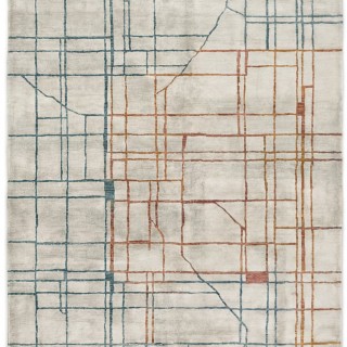 Килим Linen Grid