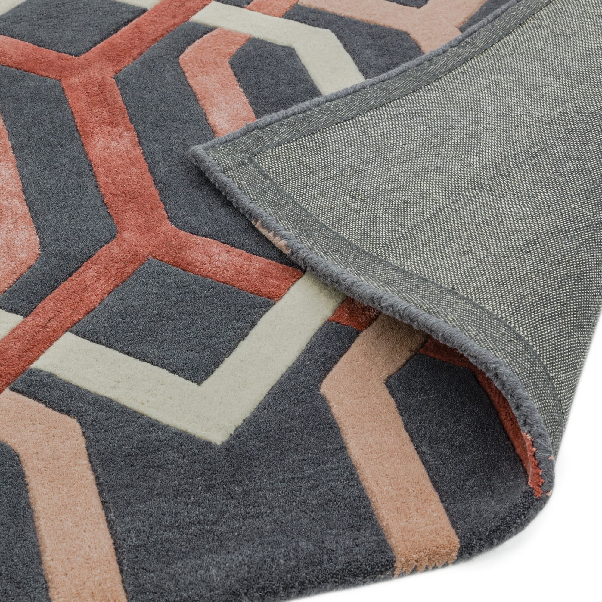 Ковер Matrix Hexagon Charcoal