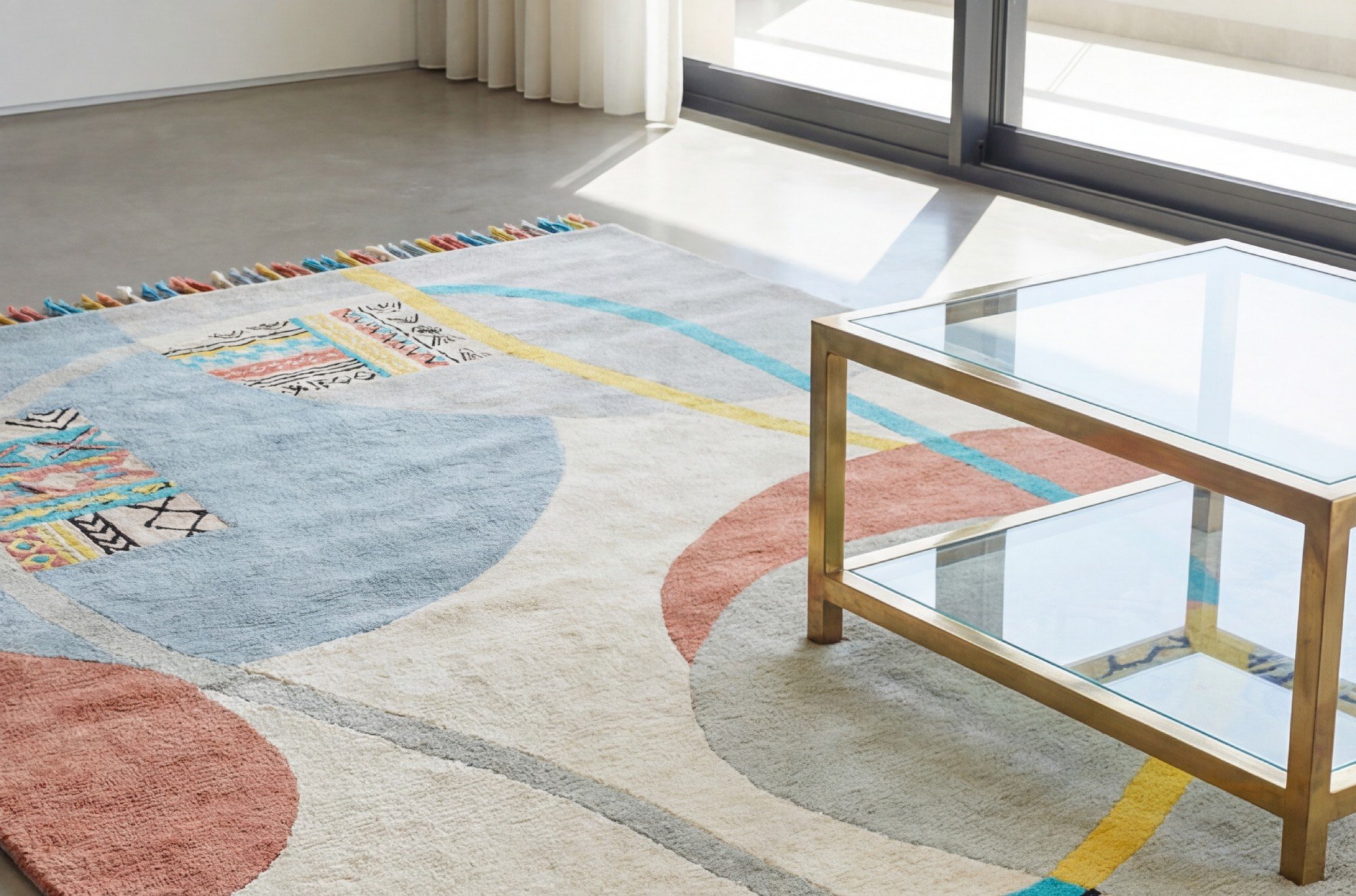 Килим Playful Orbits Blue