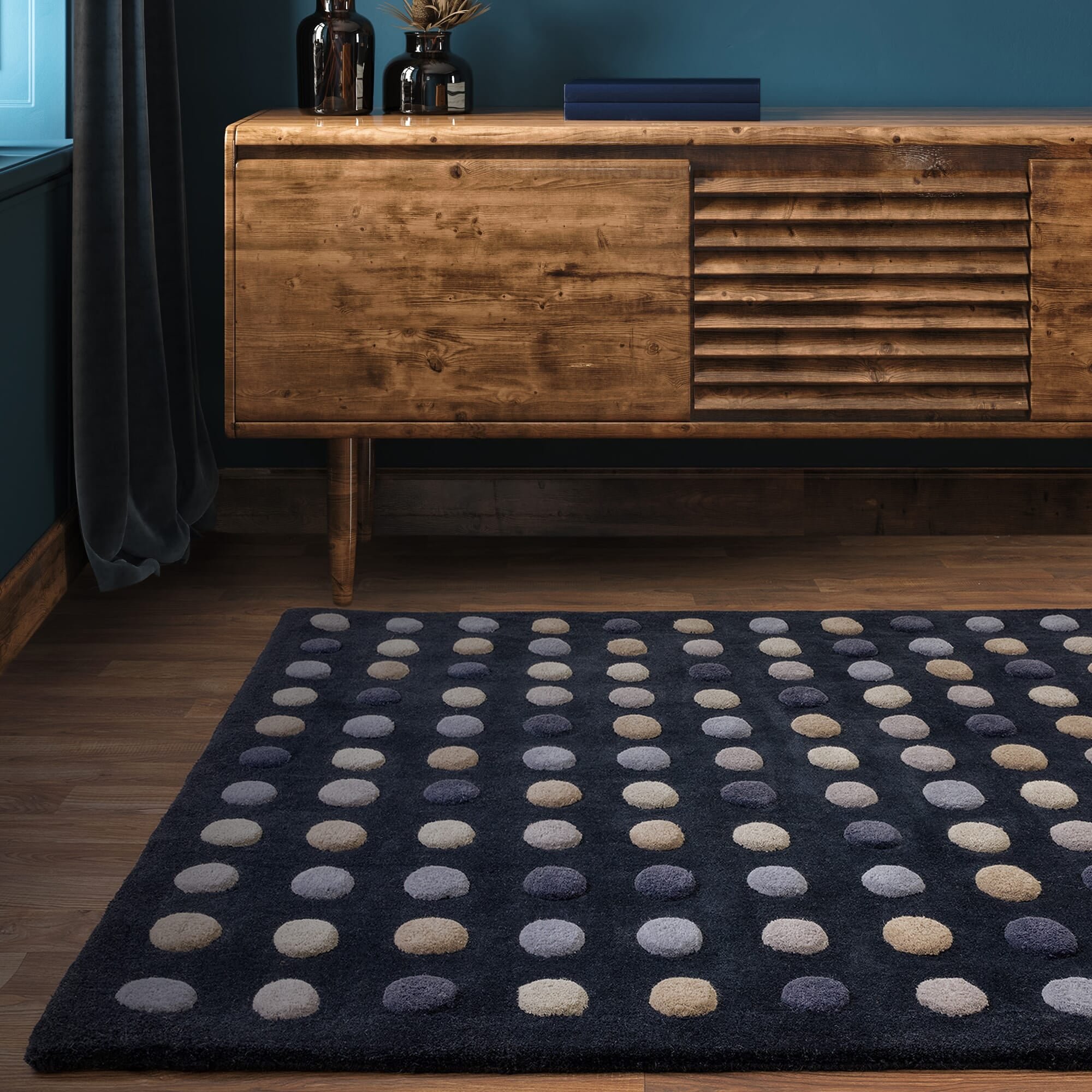 Ковер Dotty Navy Rug