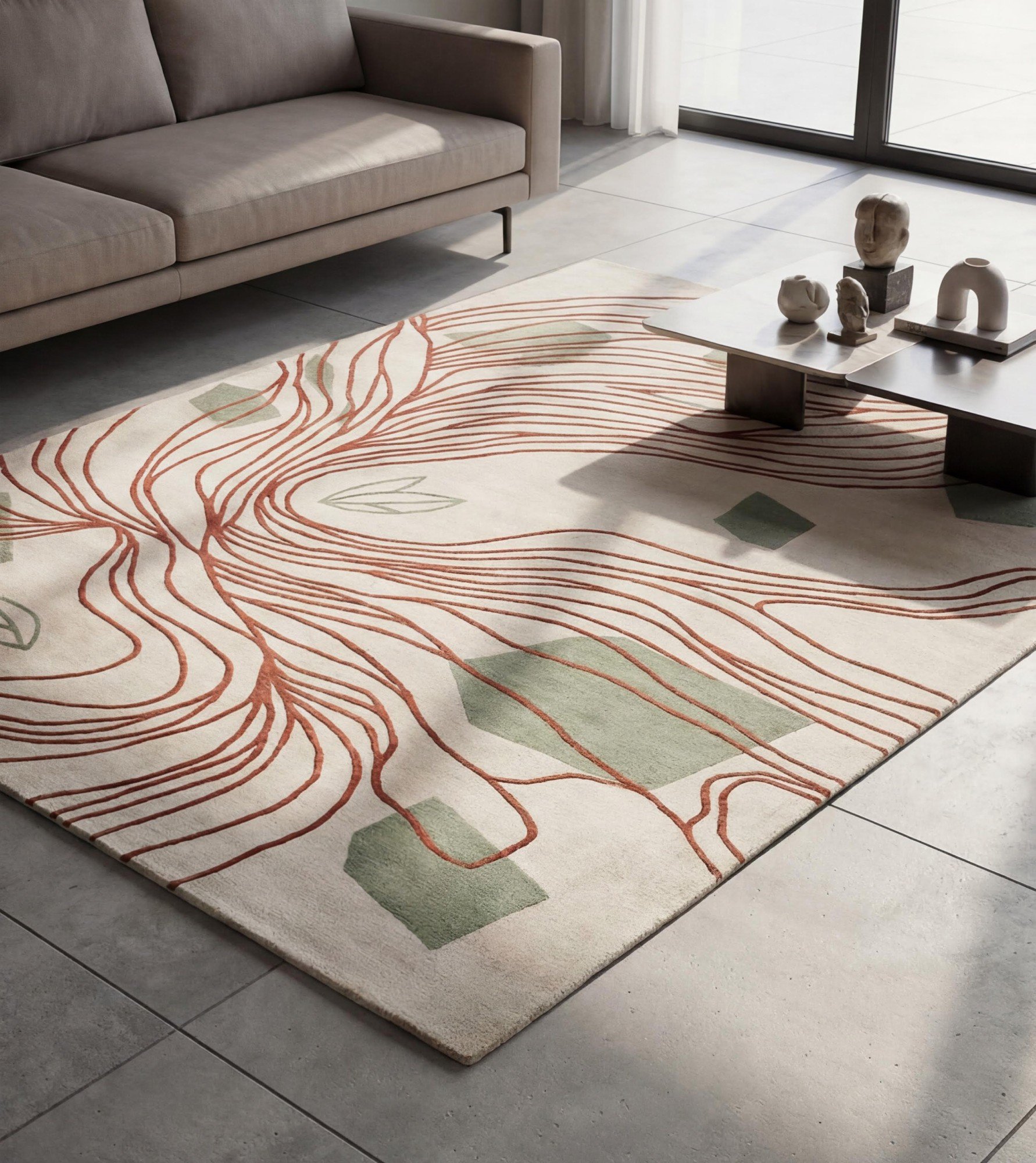Килим Flowing Lines