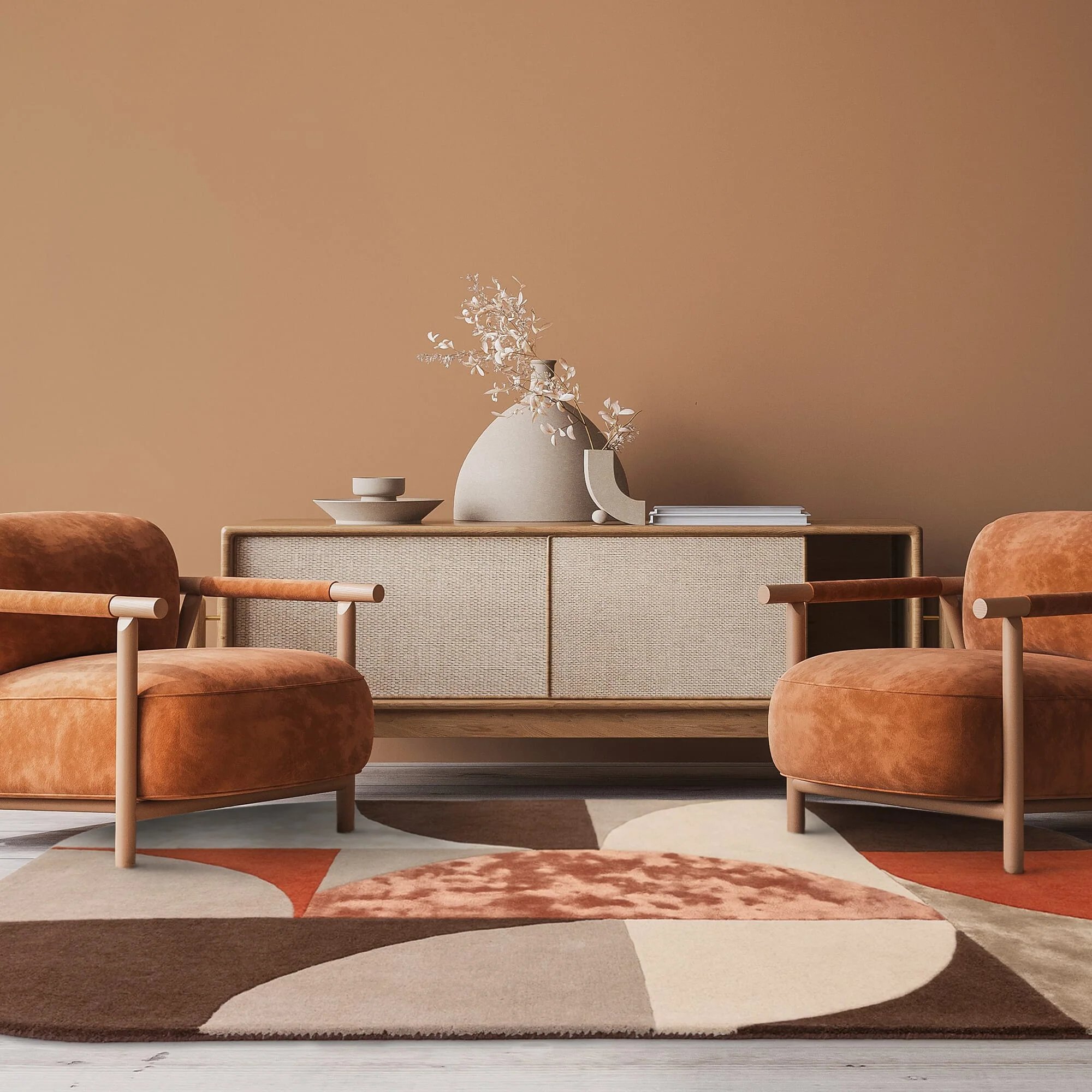 Ковер Matrix Oval Spice