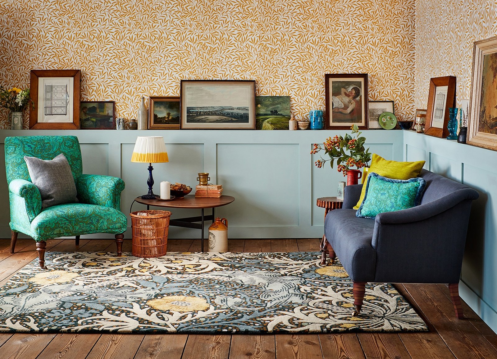 Килими, Seaweed Teal