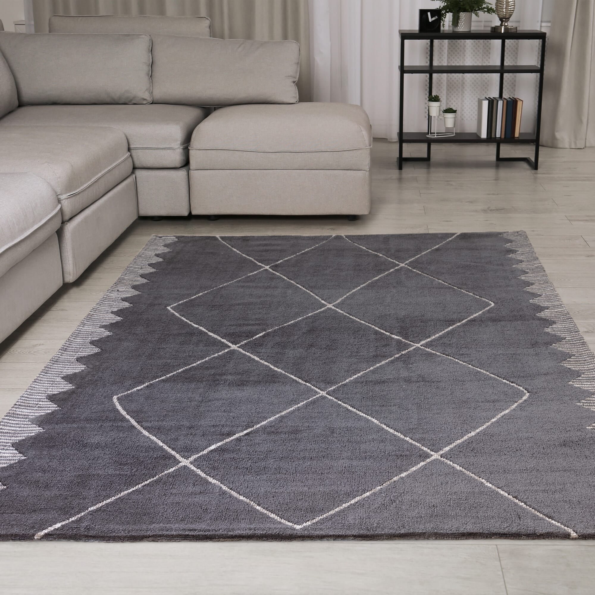 Ковер Mason Diamond Black Rug