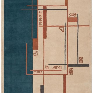 Килим Architect Lines Teal