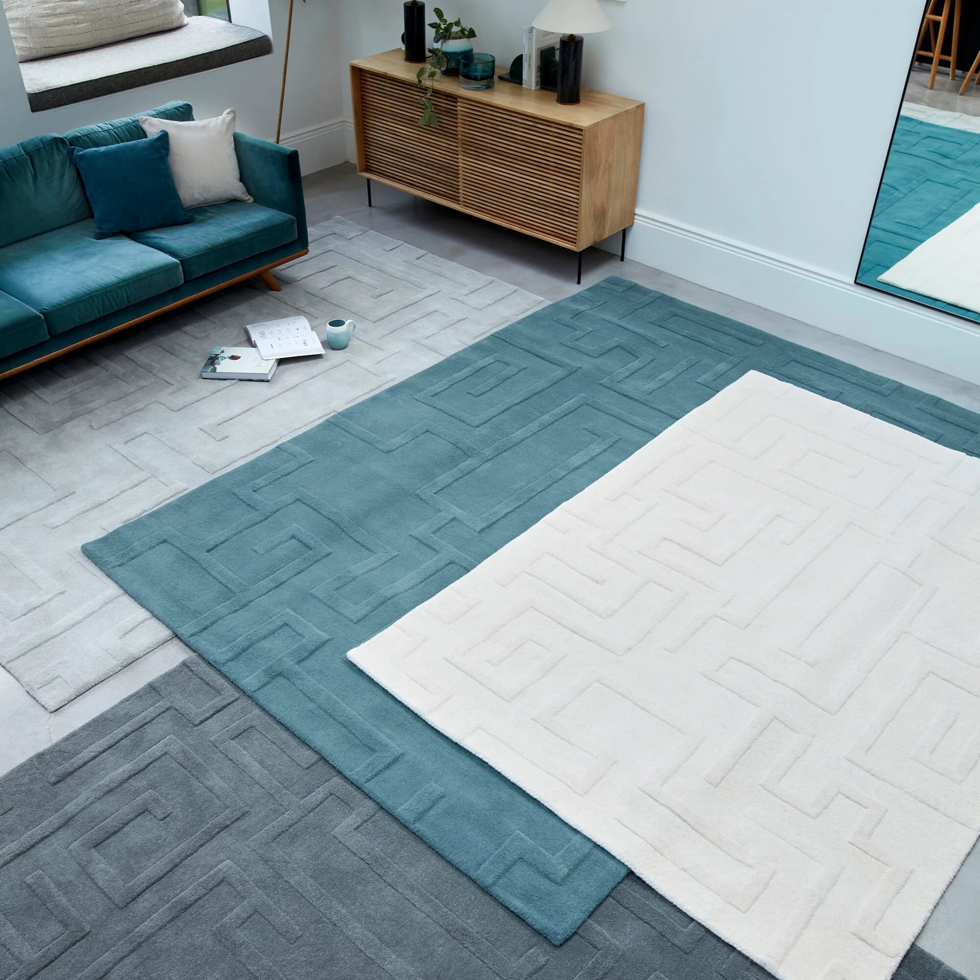 Ковер Maze Teal