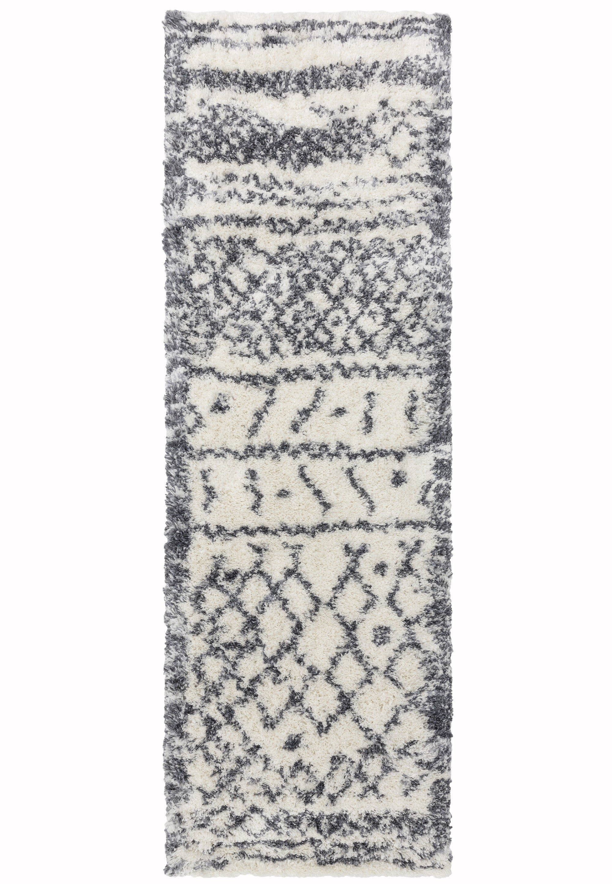 Ковер Alto Cream & Grey Moroccan Shaggy