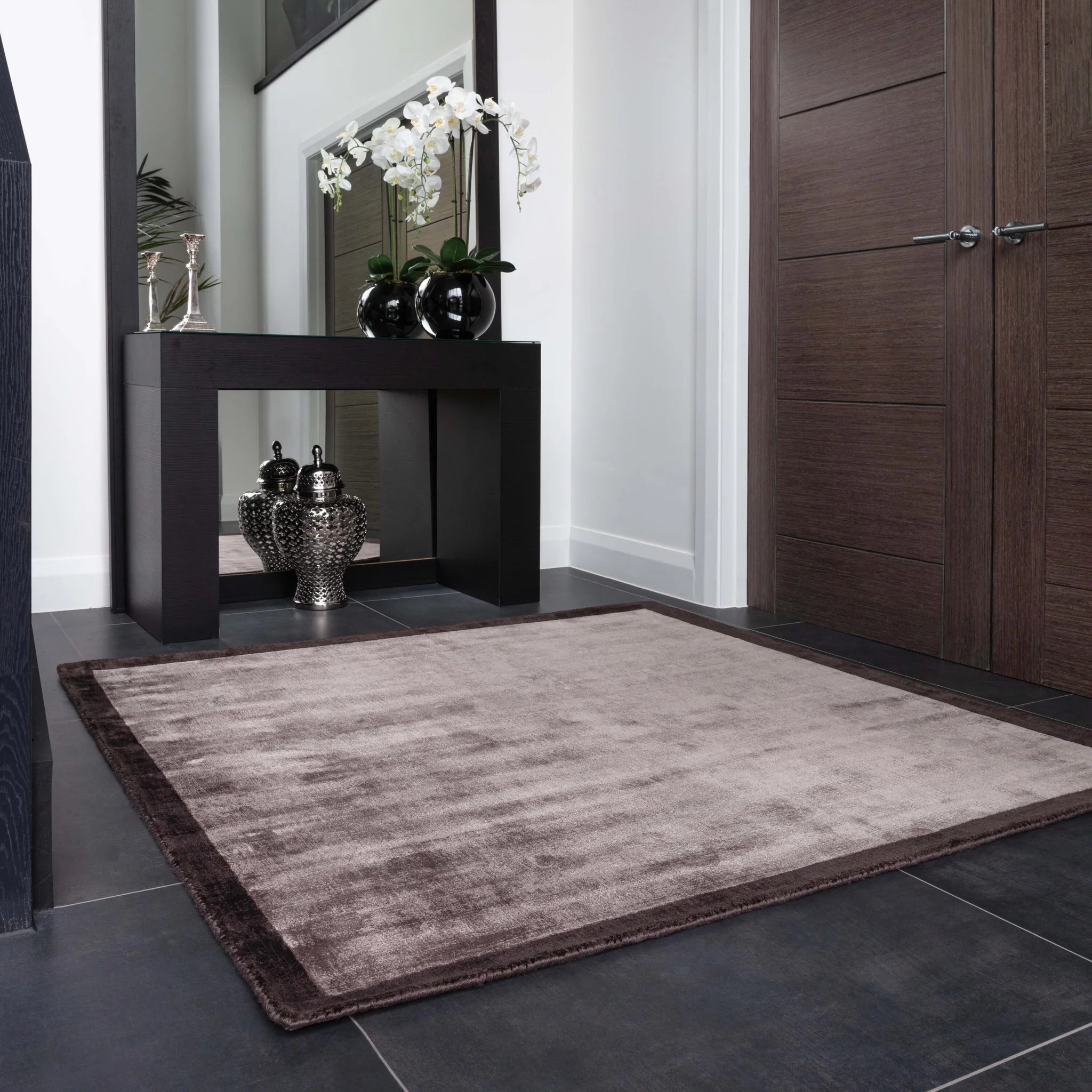 Ковер Blade Border Charcoal / Moleskin