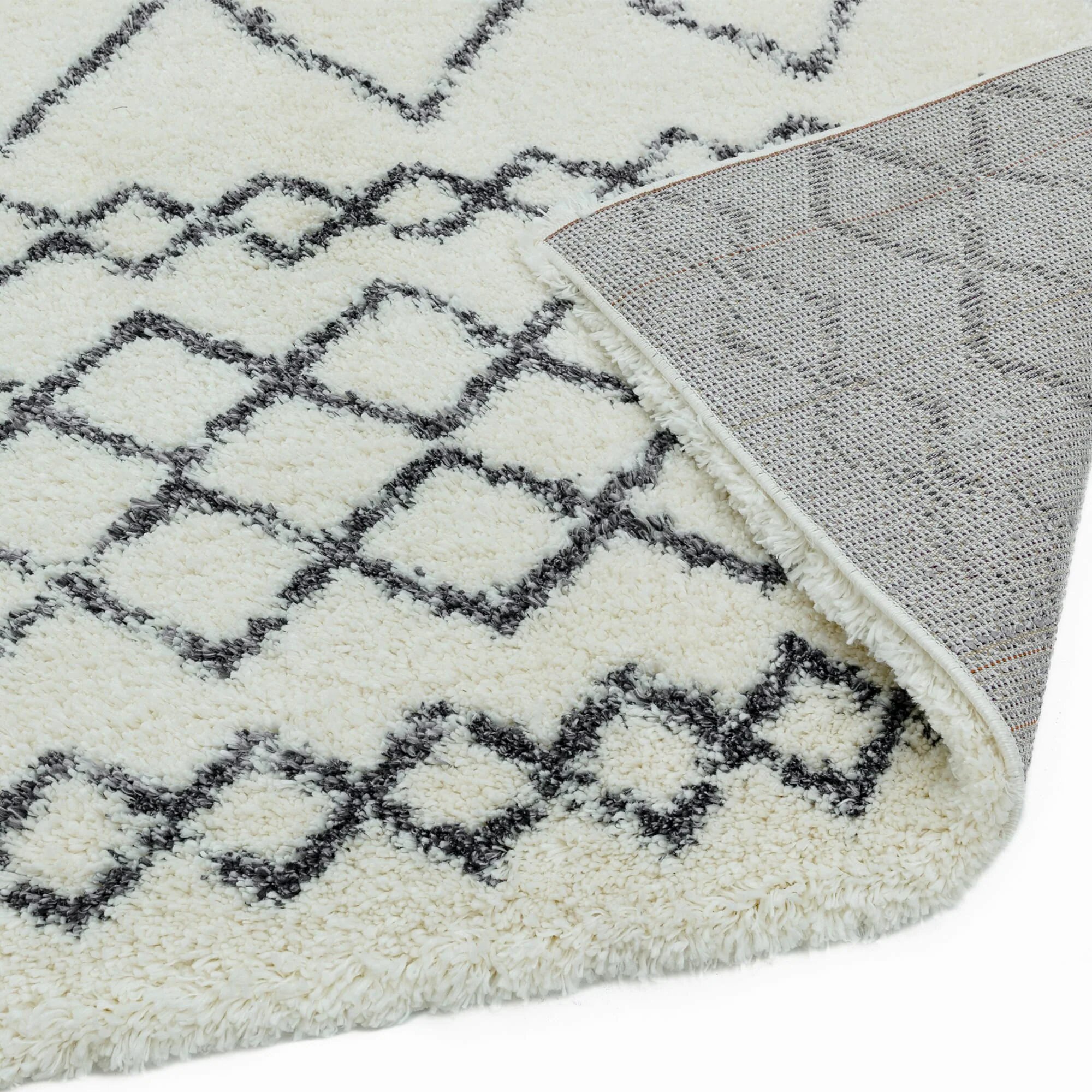 Ковер Alto Cream & Grey Moroccan Shaggy