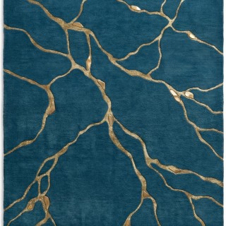 Килим Golden Veins Blue