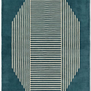 Килим Octagon Lines Teal