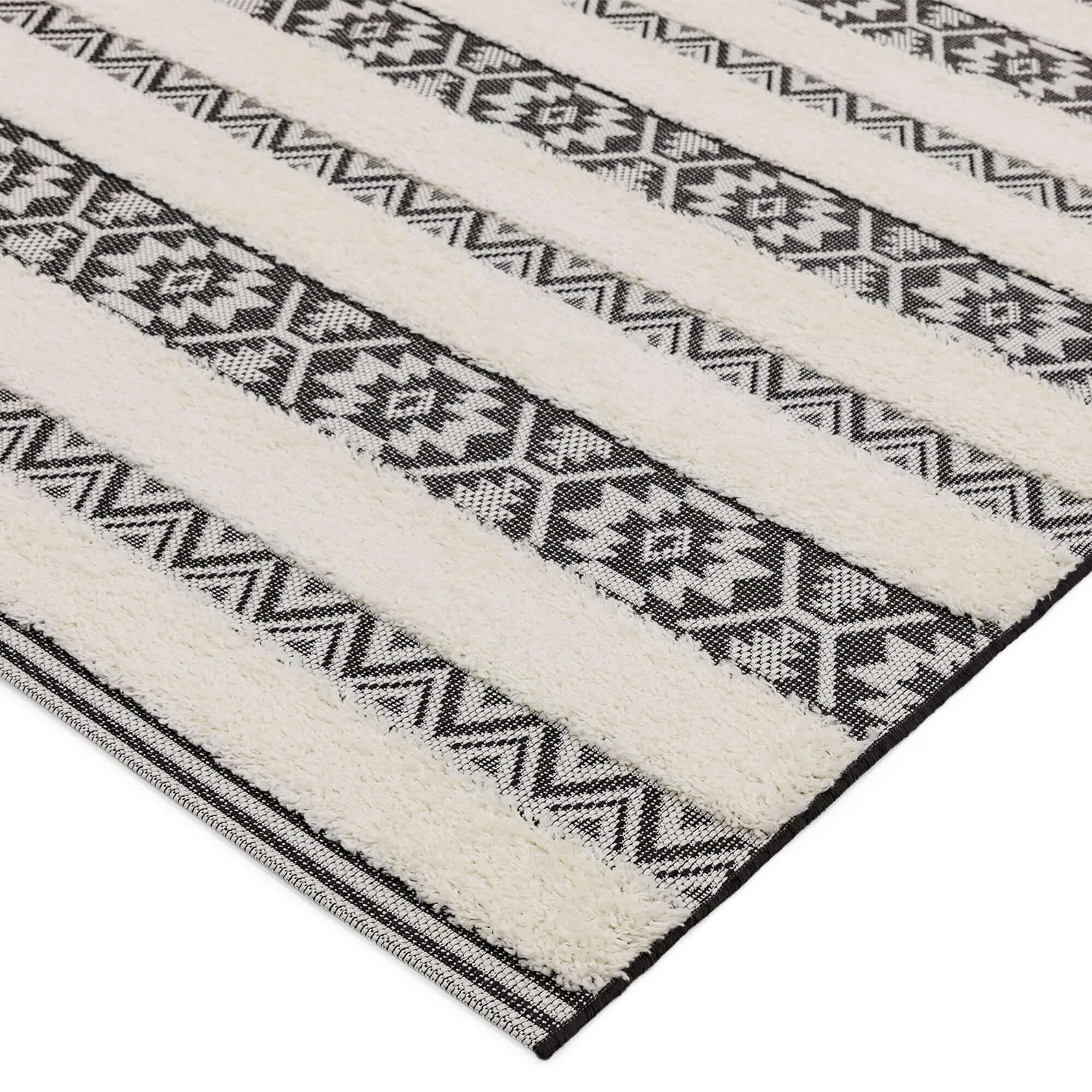 Ковер Monty Black/Cream Stripe