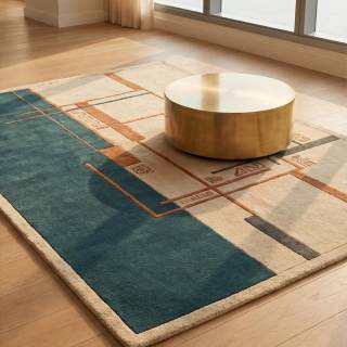 Килим Architect Lines Teal
