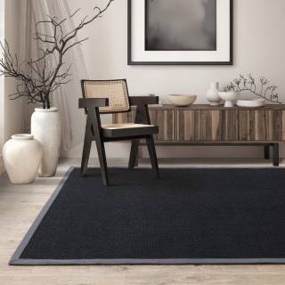 Ковер Sisal Black/Grey