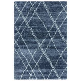 Ковер Alto Blue & Cream Moroccan Shaggy