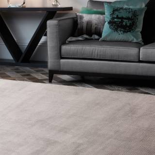 Килим Kuza Plain Stripe Silver