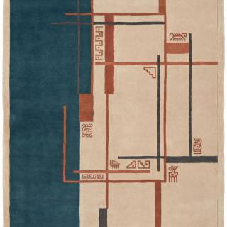 Килим Architect Lines Teal